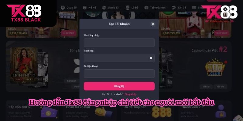 Hướng dẫn Tx88