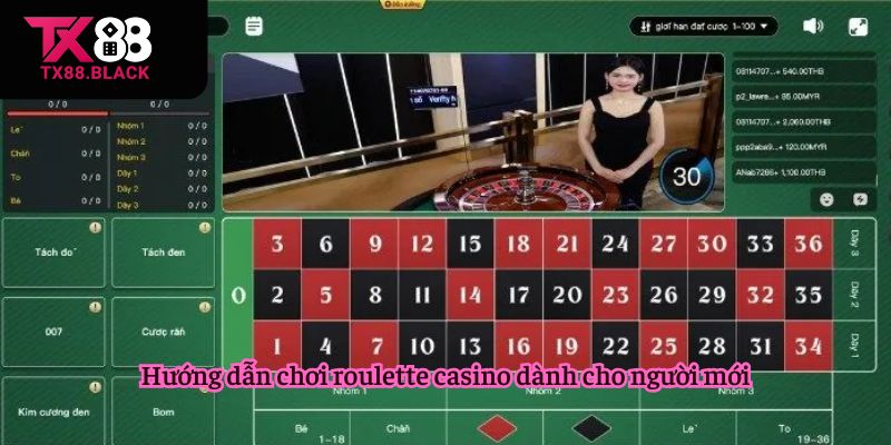 Hướng dẫn chơi roulette casino