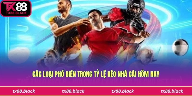 Tỷ lệ kèo nhà cái hôm nay - Kèo phổ biến