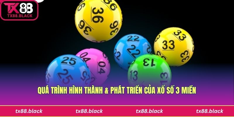 Quá trình hình thành & phát triển của xổ số 3 miền